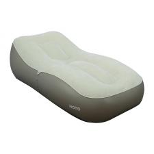HOTO QWOGH004 Sofá autoinflable para camping, hasta 150 kg, tamaño del colchón 1700 × 800 × 550 mm, Gris