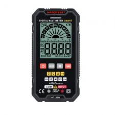 Medidor digital Habotest HT125B, Multímetro, True RMS, NCV, Pantalla TN, Negro