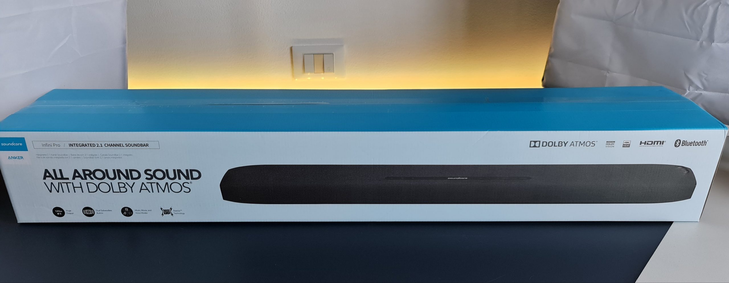Revisión de Soundcore Infini Pro - embalaje