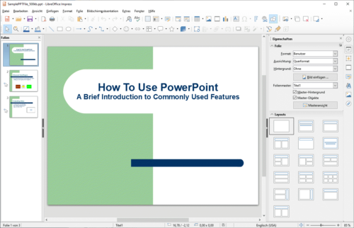 Imagina cómo un PowerPoint gratis