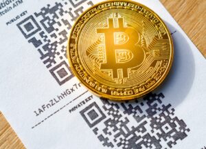 Billetera de papel mit bitcoin