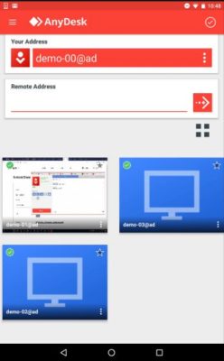 Aplicación de la aplicación Anvesk para Android 