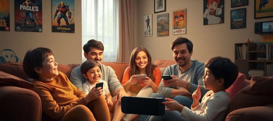 Comment fonctionne le partage familial sur Nintendo Switch Online ?